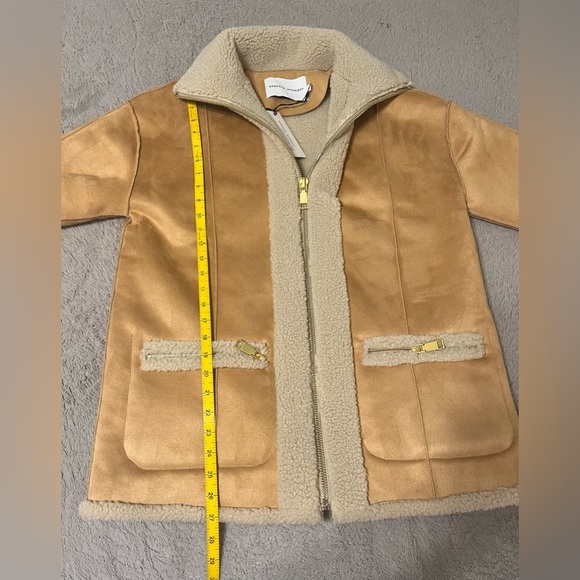 Rebecca Minkoff faux Suede/Shearling jacket. - Picture 6 of 8